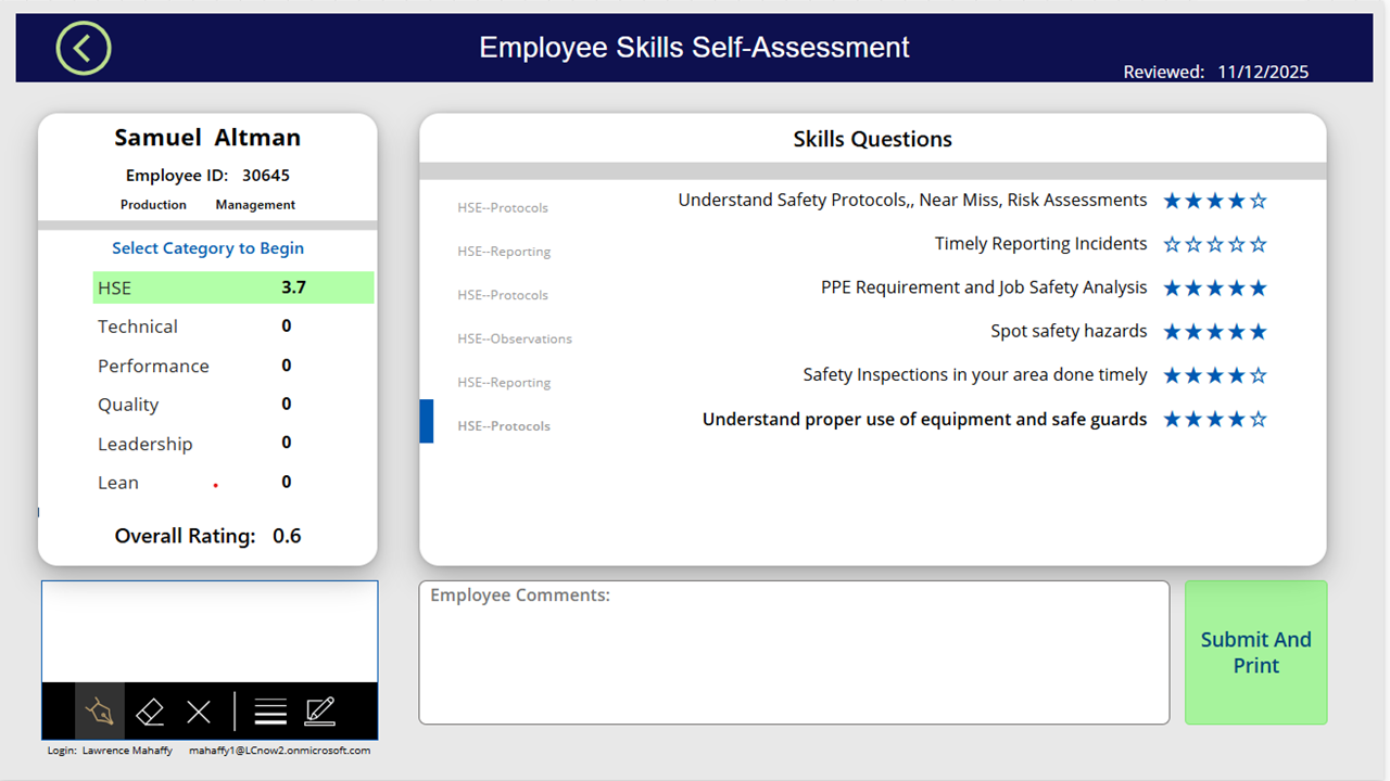 Manpower-Performance Reviews
