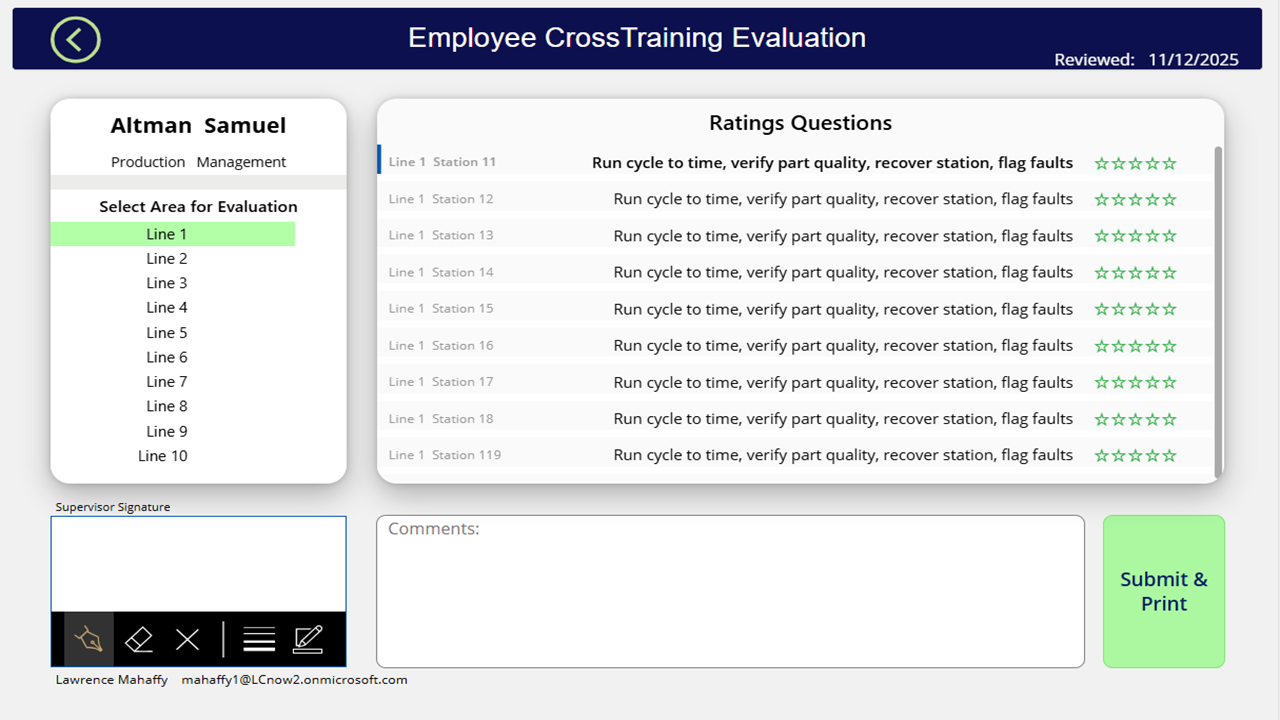 Manpower-Skills & Cross-Training